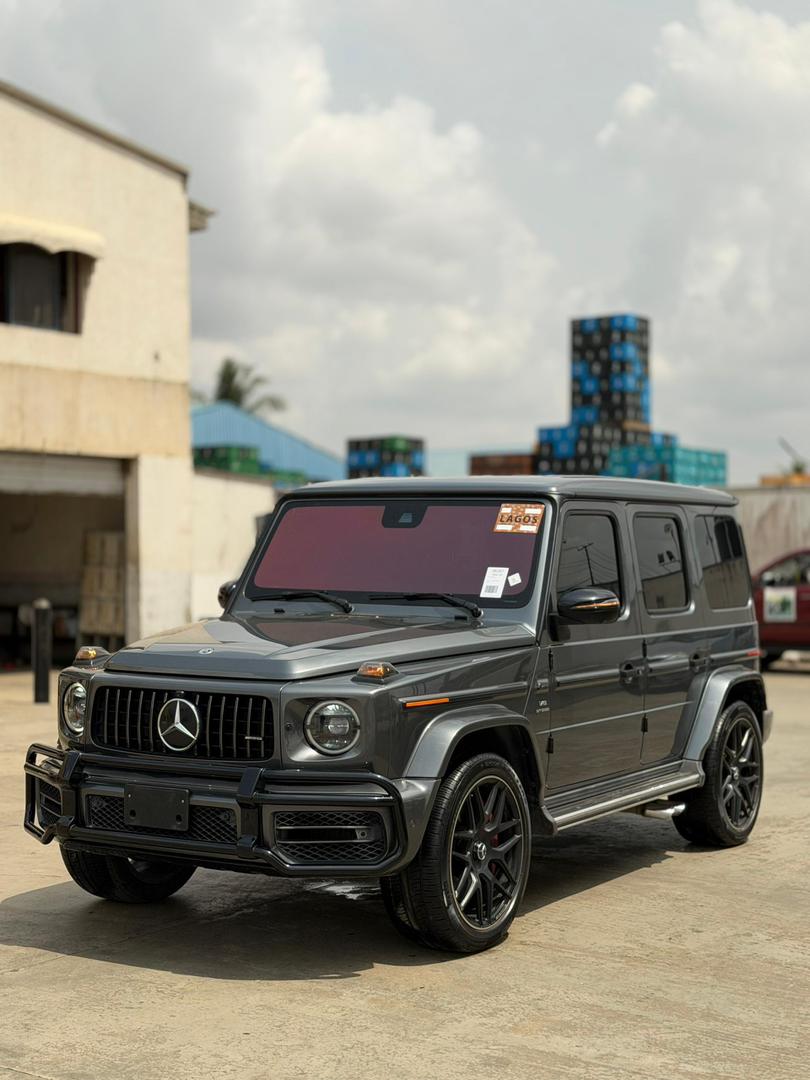 Direct Belgium 2021 Mercedes Benz G63 AMG is available through Chloe Automotive Lagos